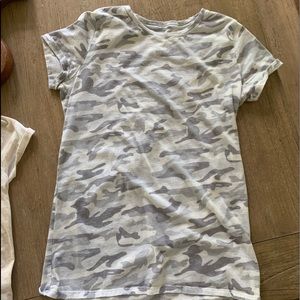 Two Camo XS shirts